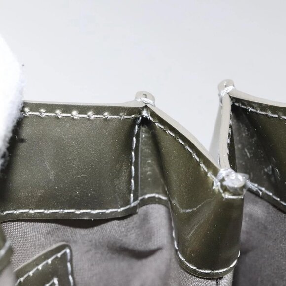 LOUIS VUITTON Monogram Vernis Wilshire PM Bag Gris Art Deco - Picture 13 of 15